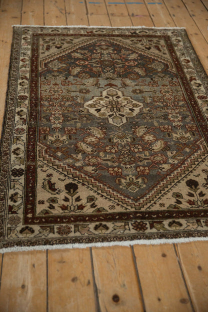 3.5x5.5 Vintage Distressed Hamadan Rug