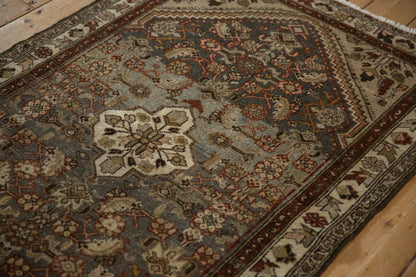 3.5x5.5 Vintage Distressed Hamadan Rug