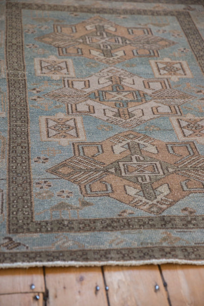 3.5x5 Vintage Distressed Hamadan Rug