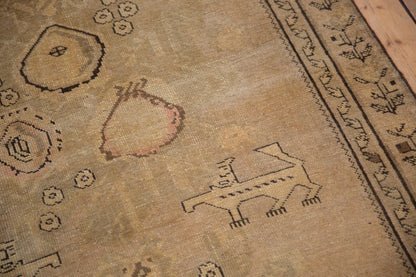 3.5x6.5 Antique Distressed Karabagh Rug