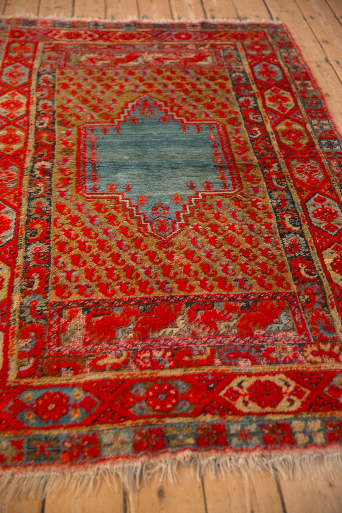 4x6.5 Antique Anatolian Rug