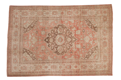 7x10 Vintage Distressed Oushak Carpet