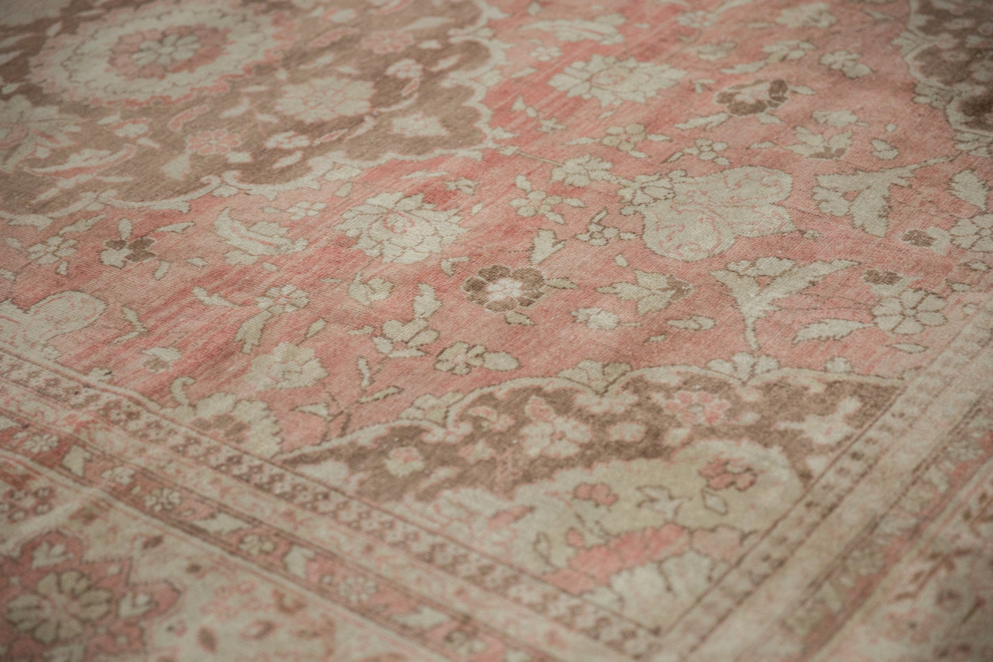7x10 Vintage Distressed Oushak Carpet