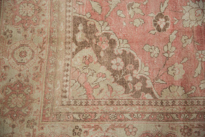 7x10 Vintage Distressed Oushak Carpet