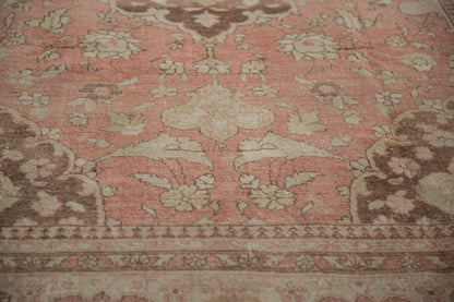 7x10 Vintage Distressed Oushak Carpet