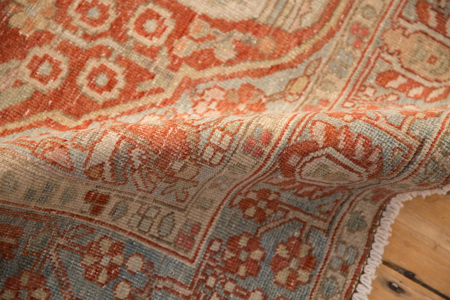 4.5x6.5 Vintage Distressed Baktiari Rug