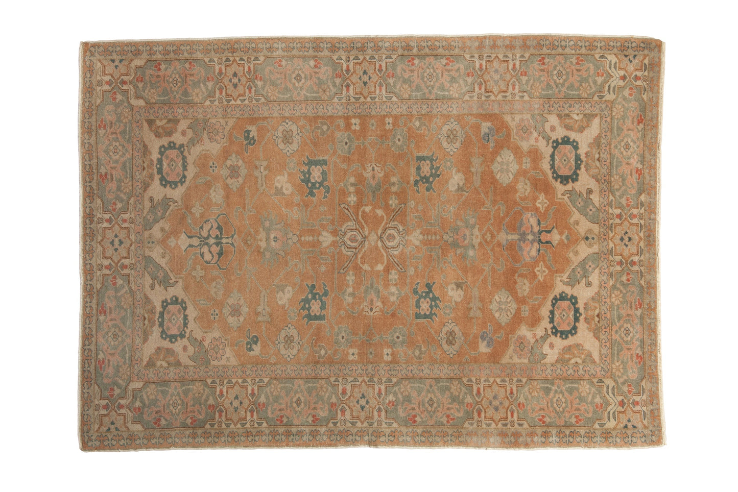 4x5.5 Vintage Distressed Kayseri Rug