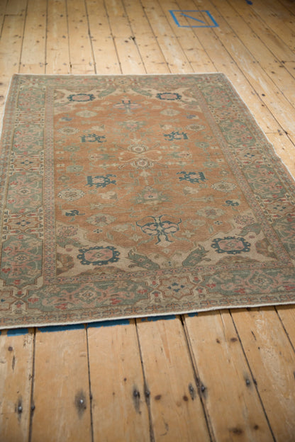 4x5.5 Vintage Distressed Kayseri Rug
