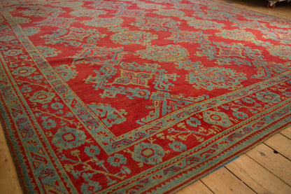 11.5x13.5 Vintage Oushak Carpet