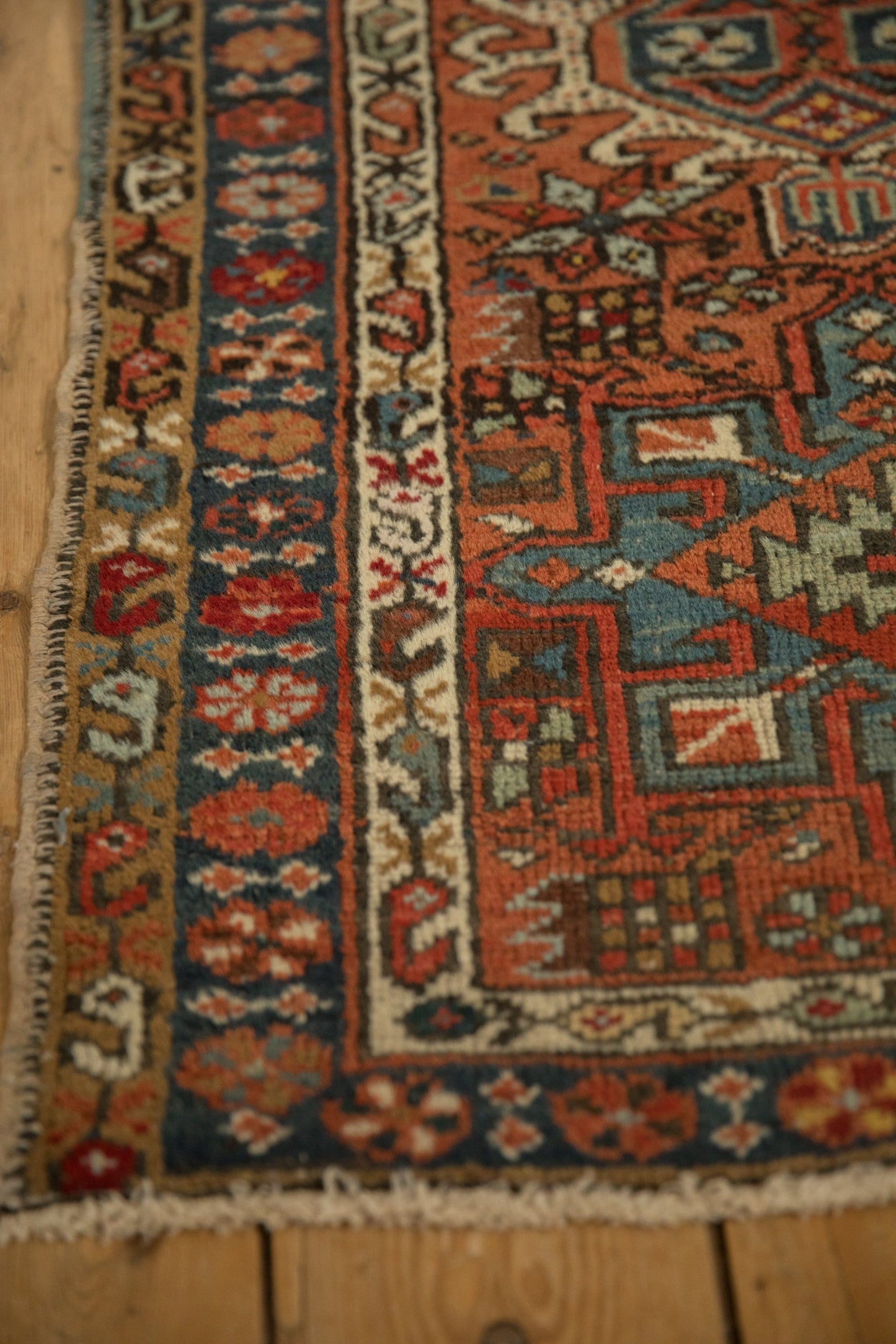2x4 Vintage Karaja Rug Runner