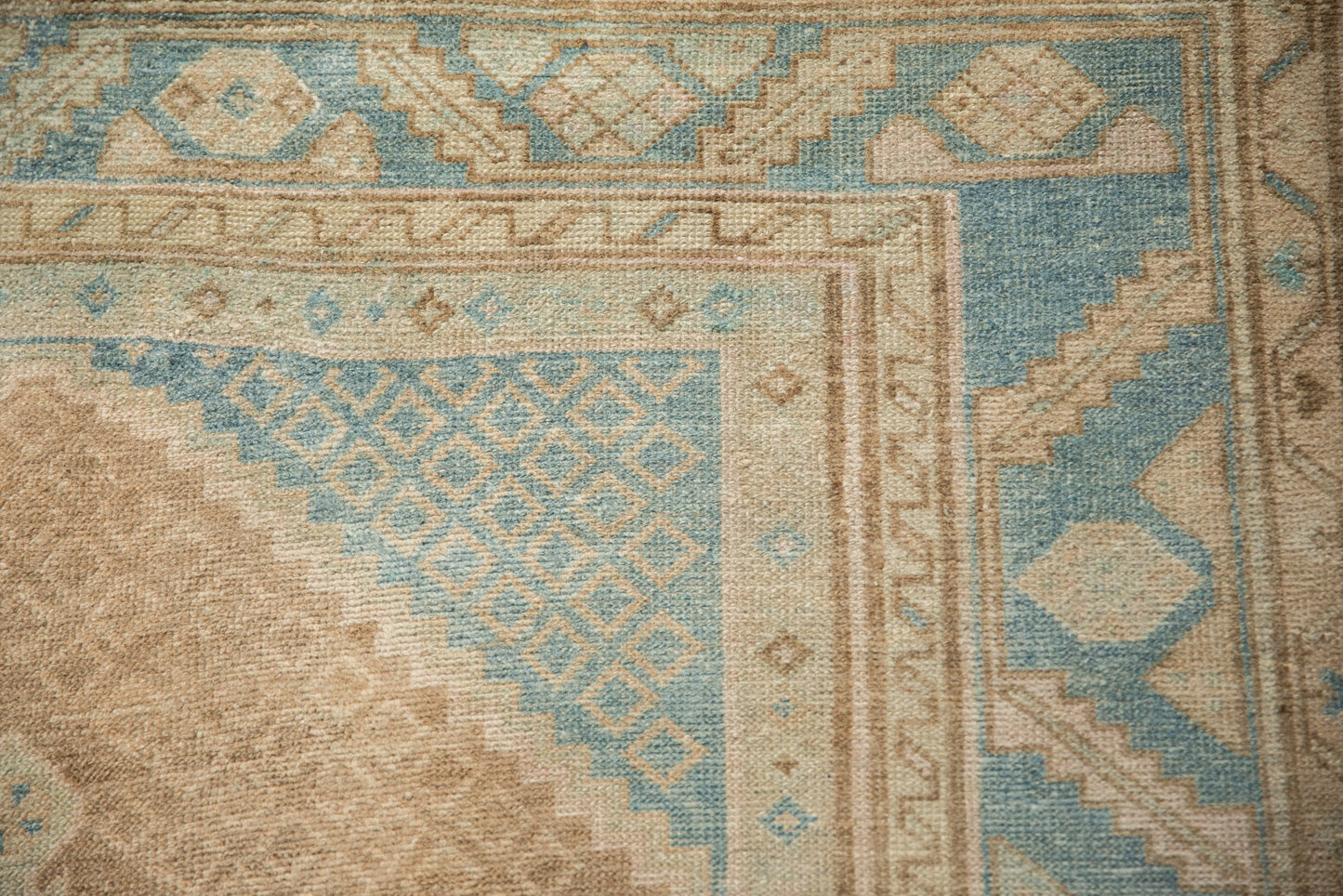 4x6.5 Vintage Distressed Hamadan Rug