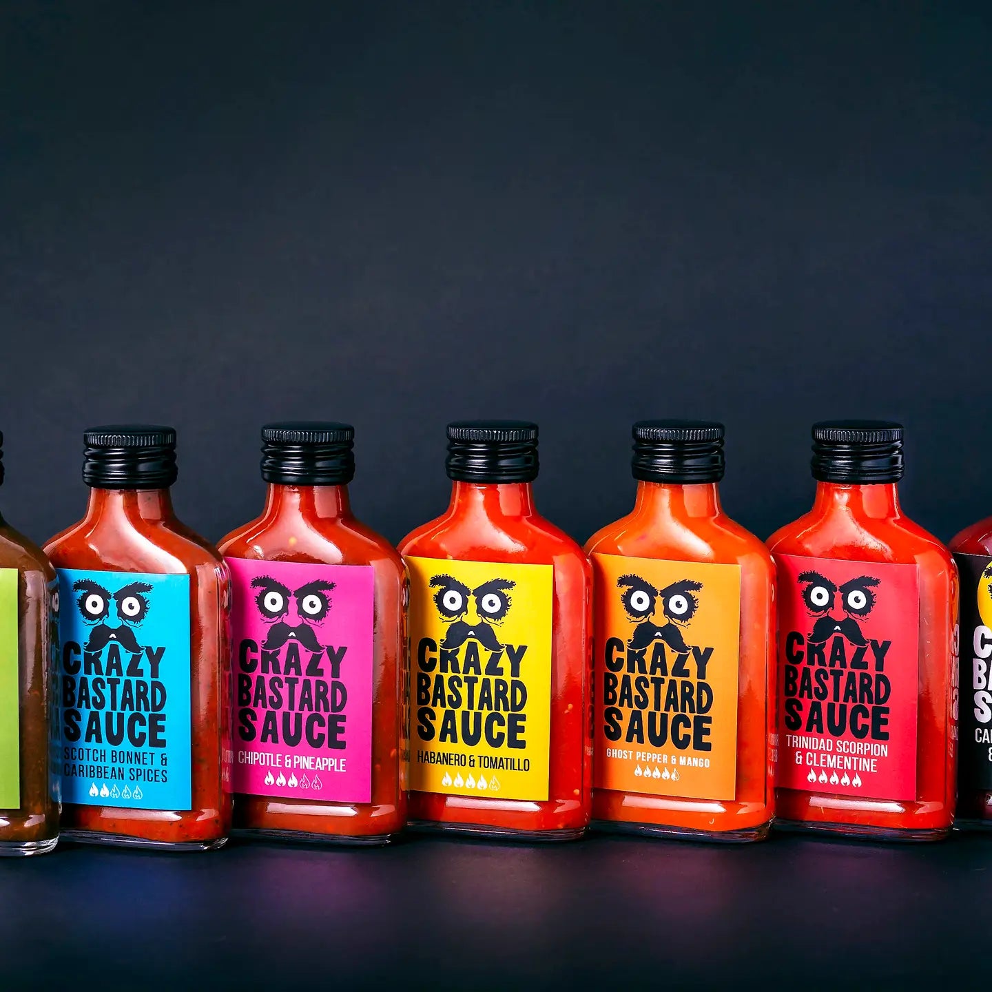 7-Set (Full Sauce Range) Hot Sauce Pack