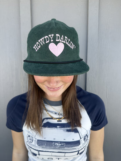 Howdy Darlin' - Corduroy Rope Snapback
