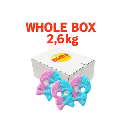 Swedish Candy Bubs Dizzy Skulls Bubs Box 2.6kg
