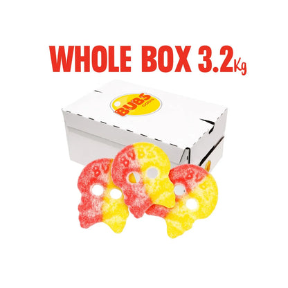 Swedish Candy Bubs Sour Skulls 3.2kg