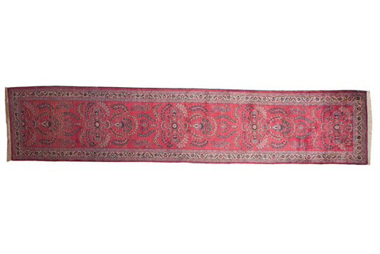 3.5x16 Vintage Meshed Rug Runner