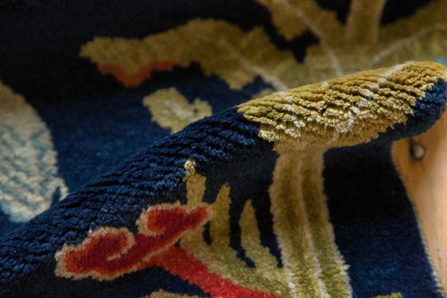 1.5x4.5 Vintage Peking Rug Mat Runner