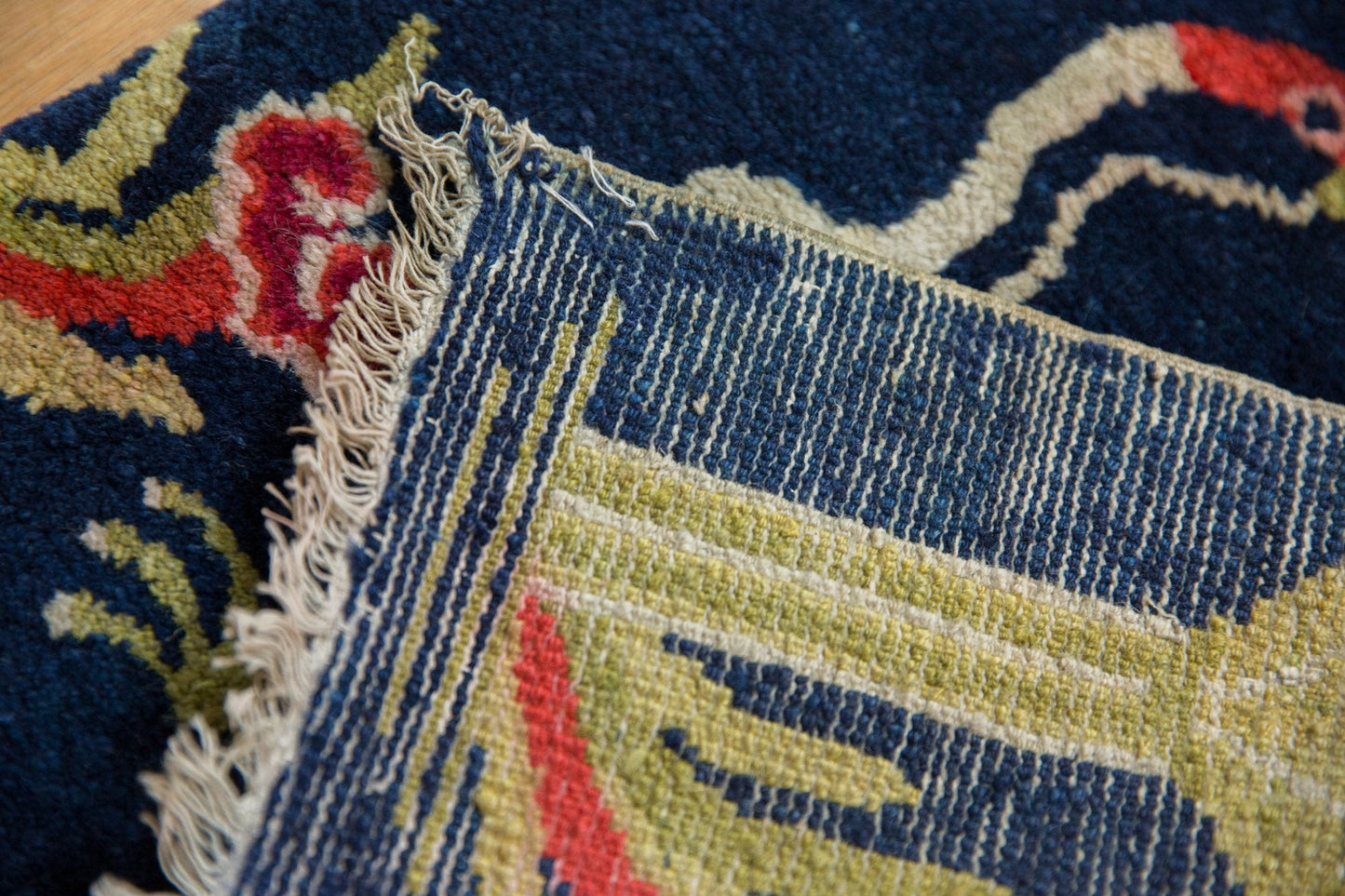 1.5x4.5 Vintage Peking Rug Mat Runner