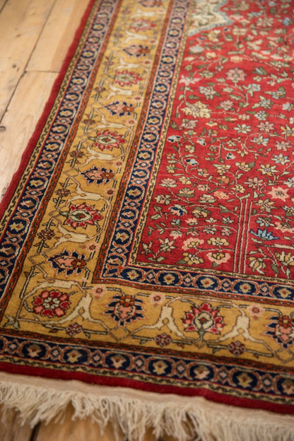 4.5x6.5 Vintage Romanian Hereke Design Rug
