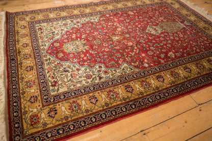 4.5x6.5 Vintage Romanian Hereke Design Rug