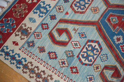 3.5x5.5 Vintage Fine Turkish Kilim Rug