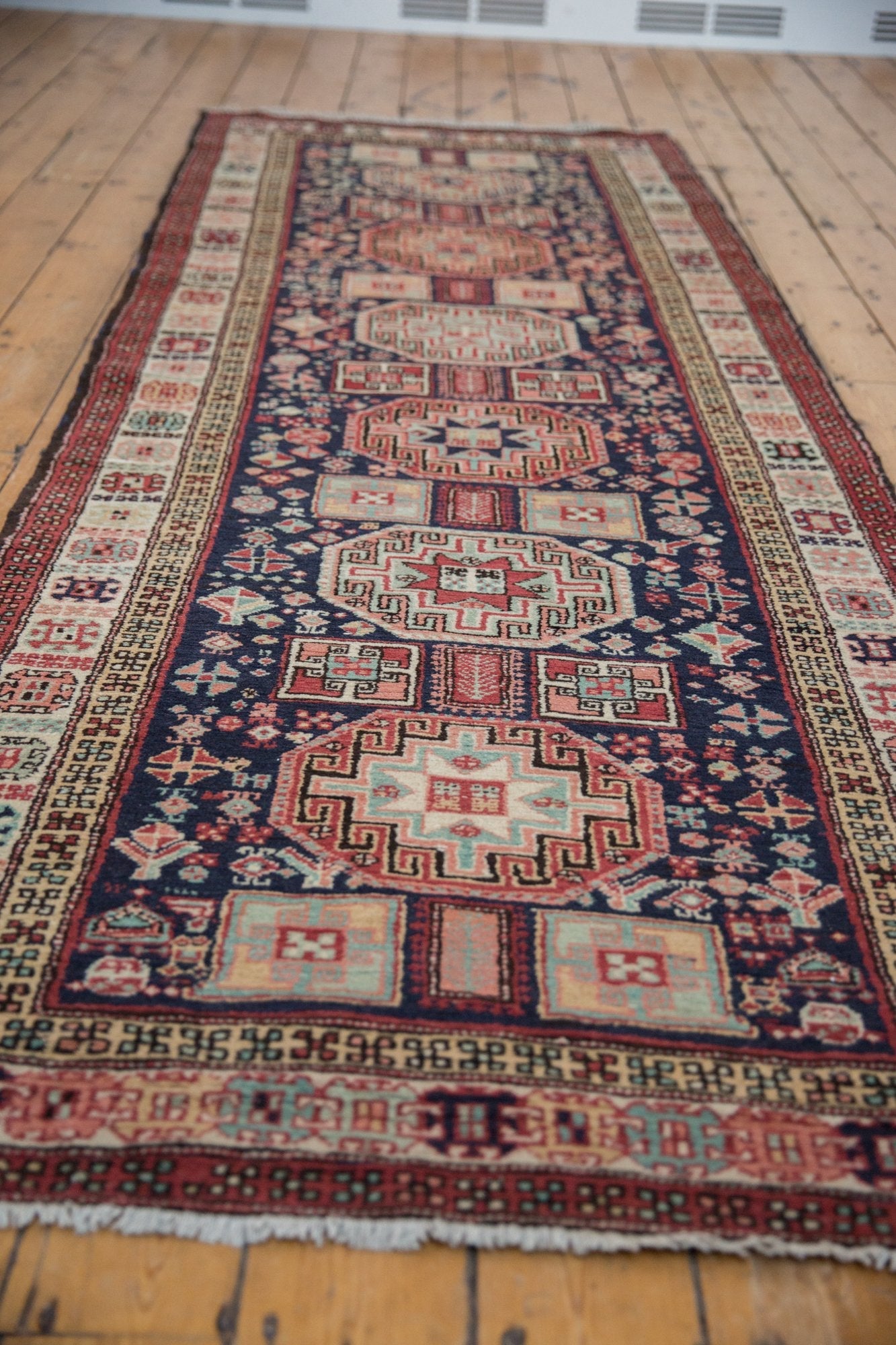 3.5x10 Vintage Ardebil Rug Runner