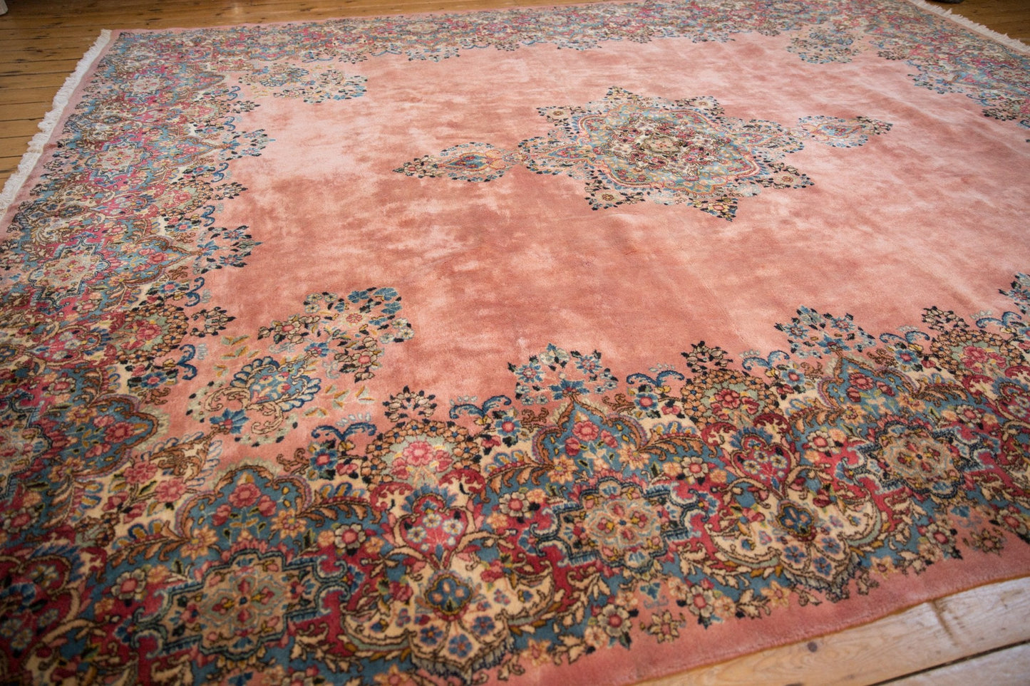 10x12 Vintage Kerman Carpet