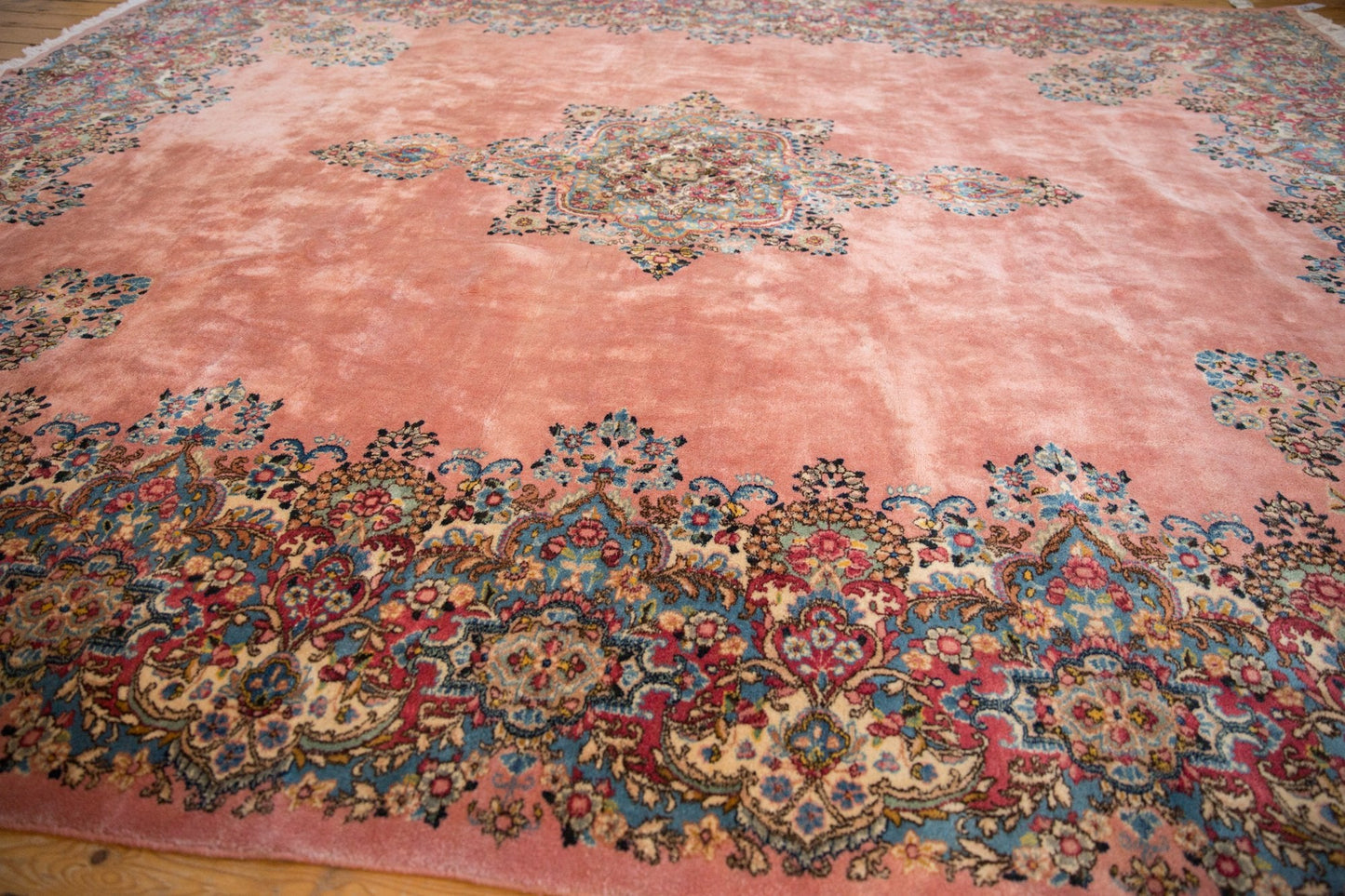 10x12 Vintage Kerman Carpet