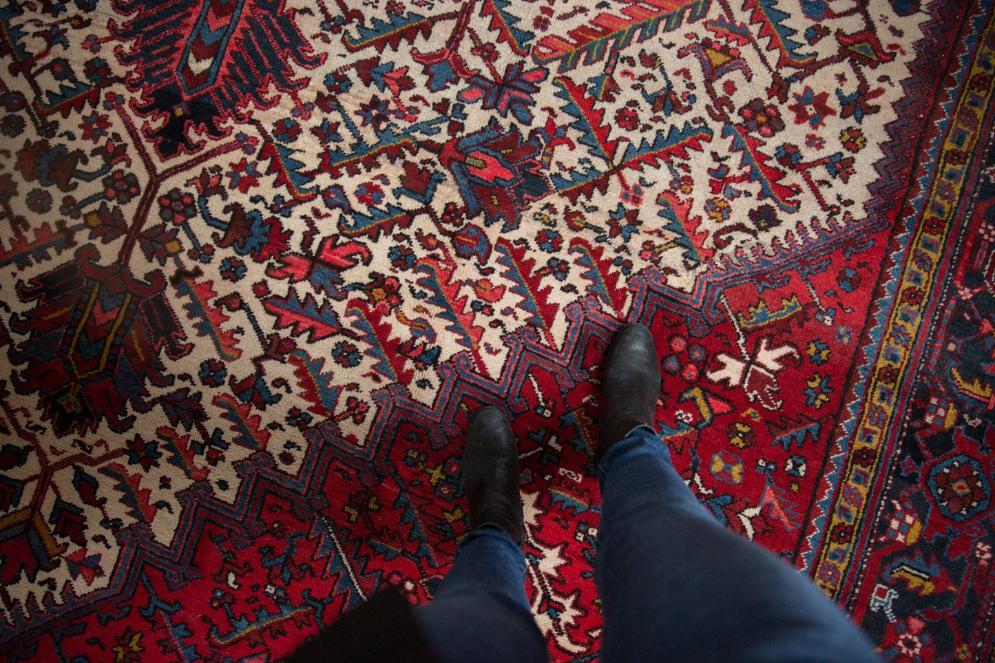 11.5x21.5 Vintage Mehrivan Carpet