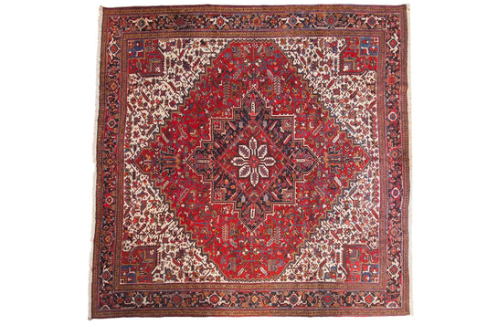 12.5x12.5 Vintage Mehrivan Square Carpet