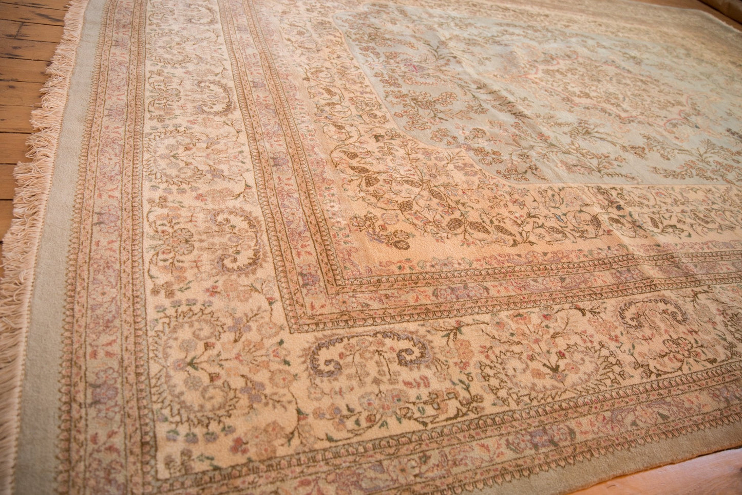 11.5x15 Vintage Tabriz Carpet