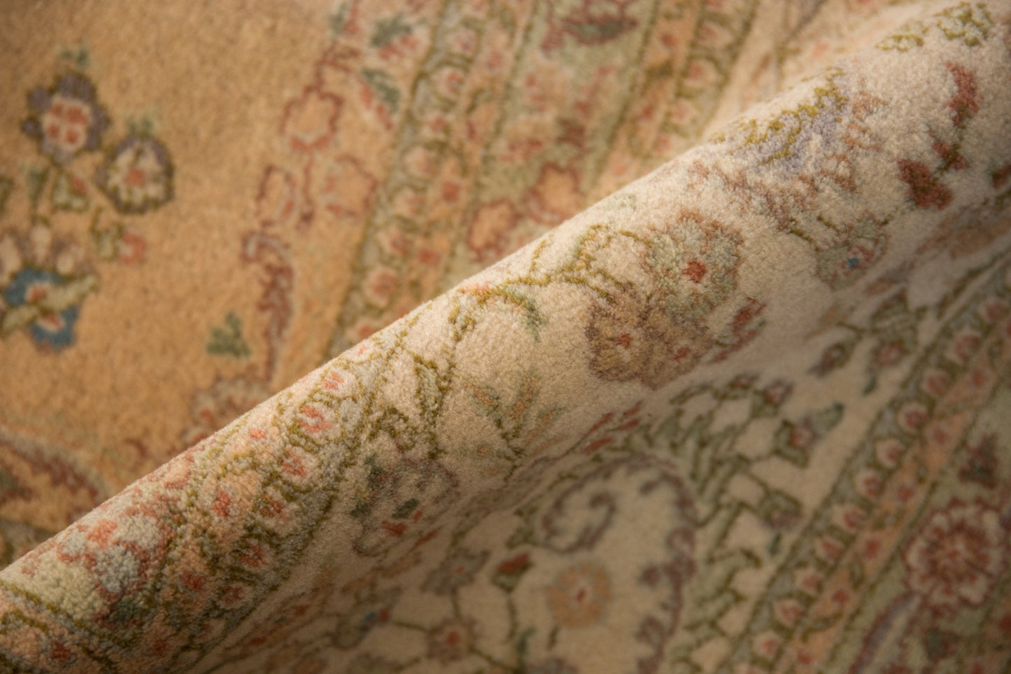 11.5x15 Vintage Tabriz Carpet