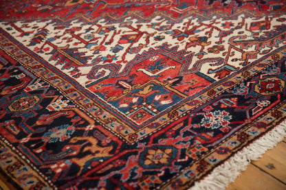 9.5x11.5 Vintage Heriz Carpet