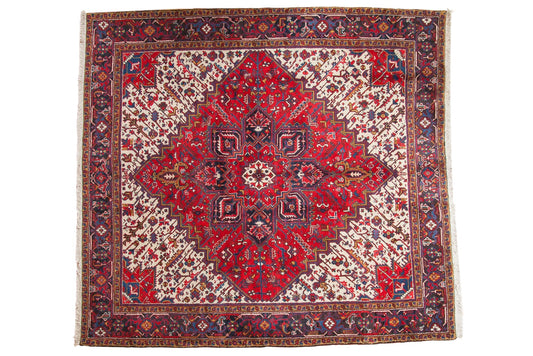 8.5x9.5 Vintage Mehrivan Square Carpet