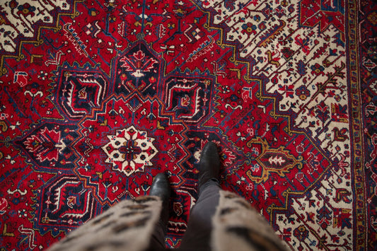 8.5x9.5 Vintage Mehrivan Square Carpet