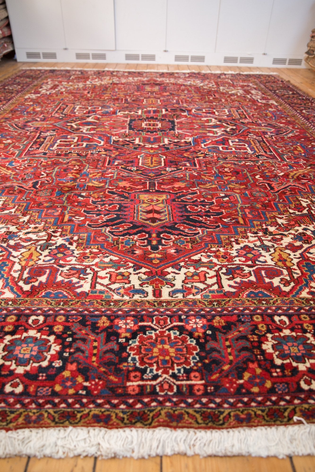 10.5x14.5 Vintage Heriz Carpet