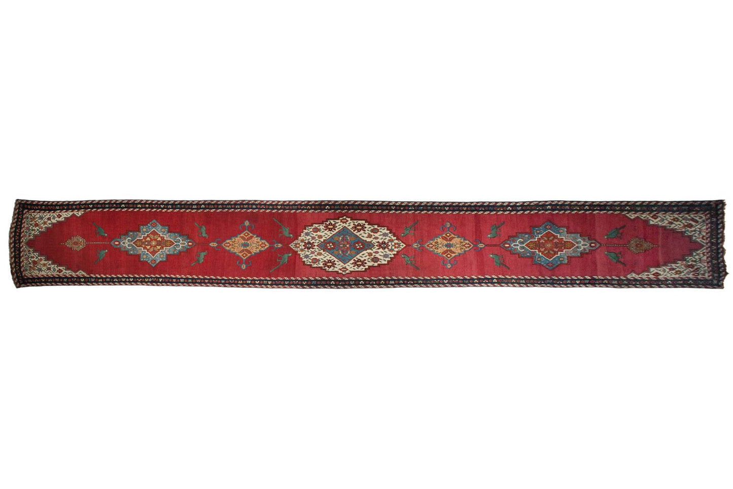 3.5x24 Antique Karabagh Rug Runner