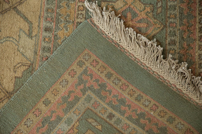 10x13.5 New Tea Washed Indian Soumac Design Carpet