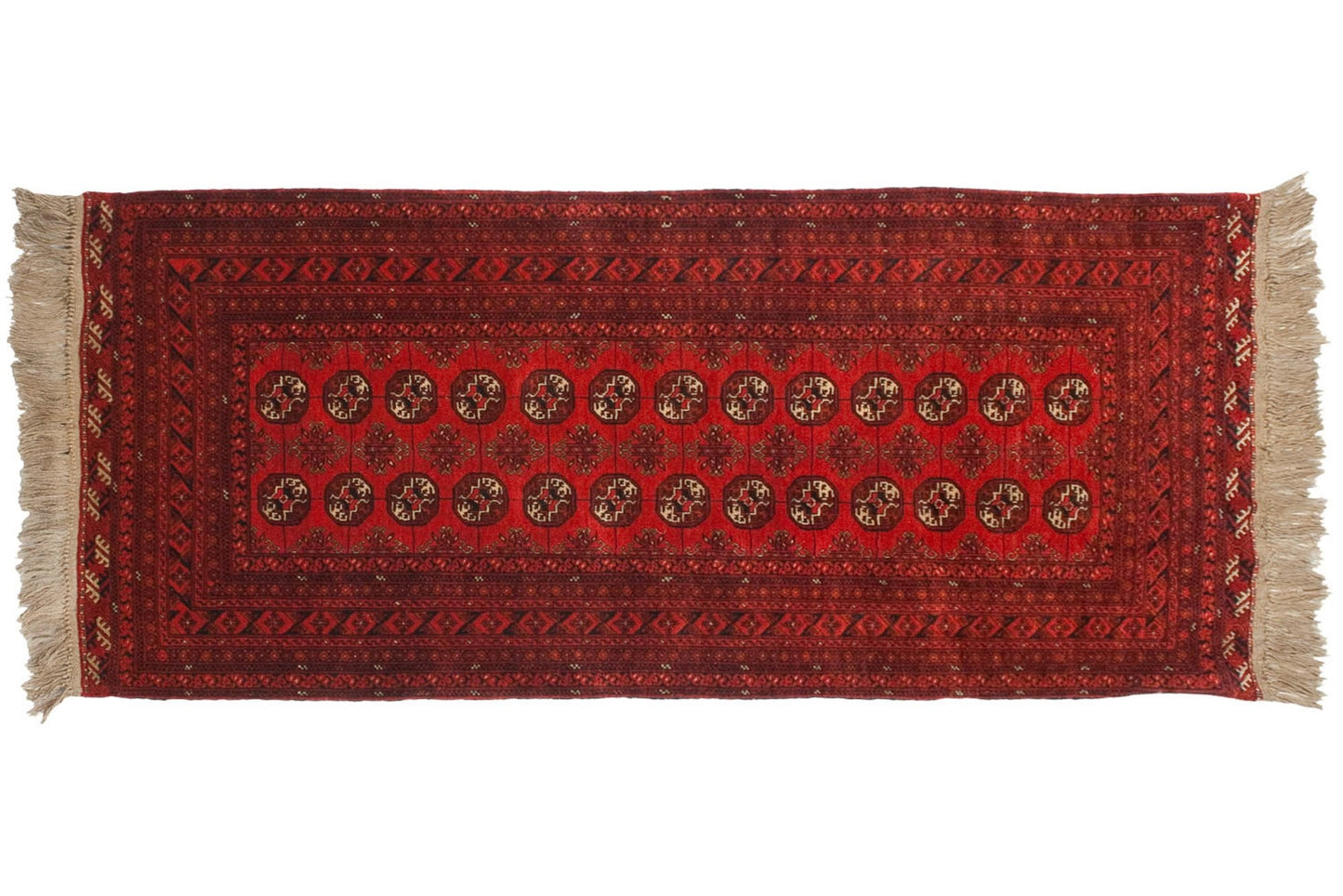 3.5x7 Vintage Daulatabad Rug Runner