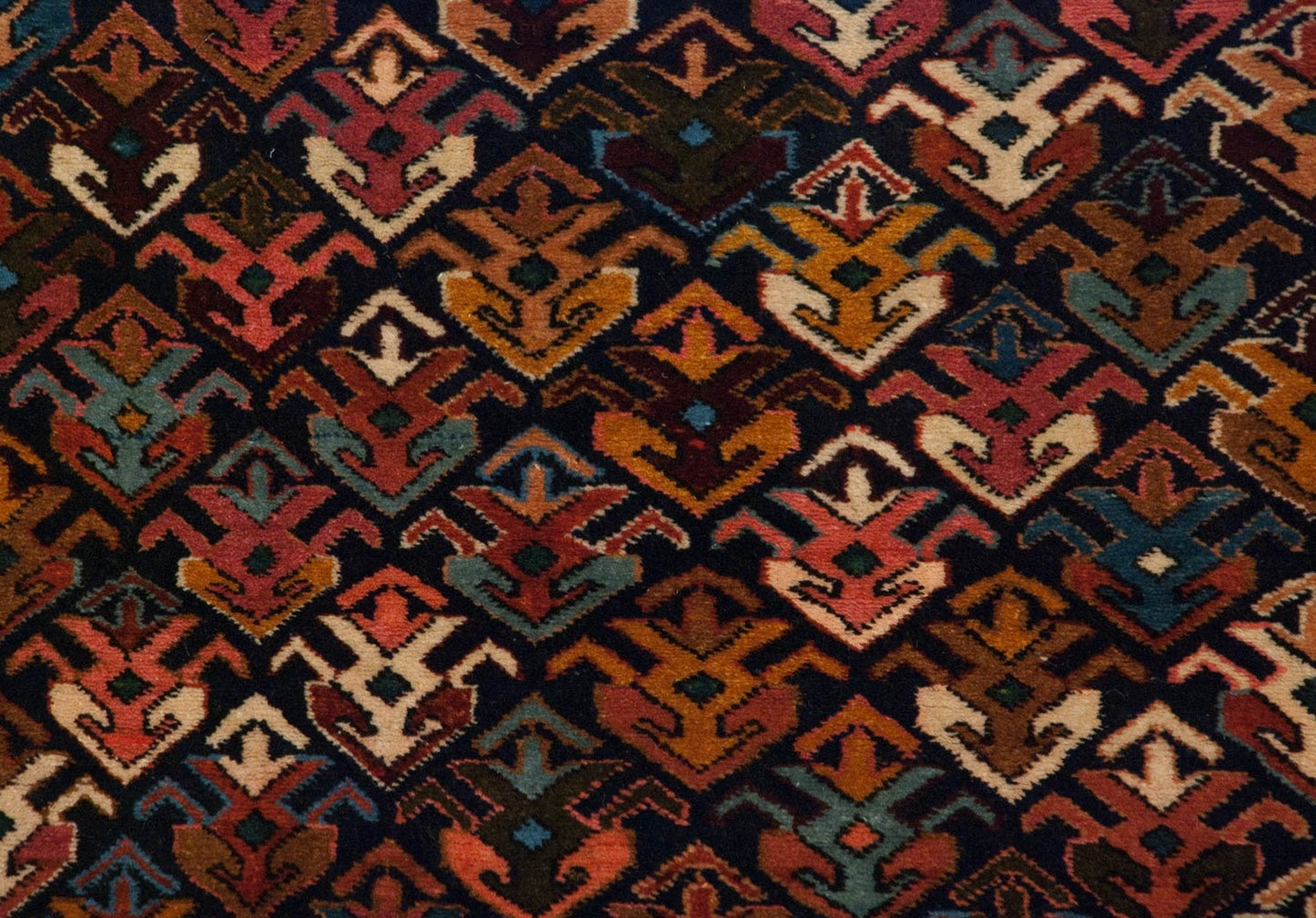 3.5x10.5 Vintage Ardebil Rug Runner