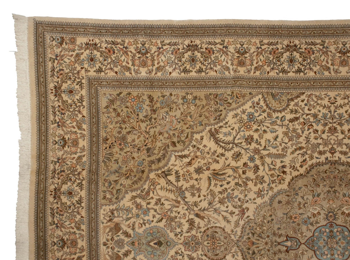 10.5x16 Vintage Tabriz Carpet