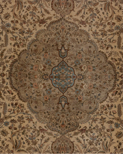 10.5x16 Vintage Tabriz Carpet