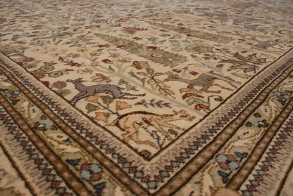11.5x15.5 Vintage Tabriz Carpet