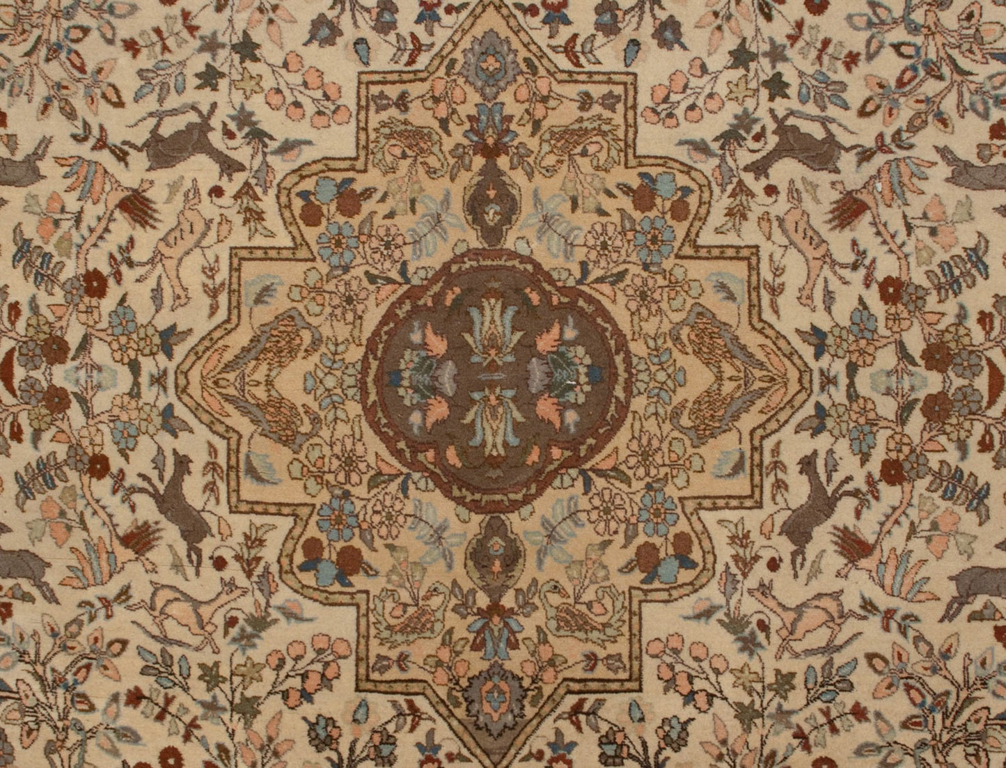 11.5x15.5 Vintage Tabriz Carpet