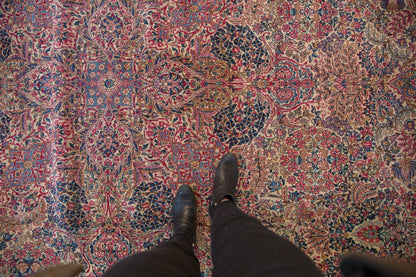 11.5x19.5 Vintage Lavar Kerman Carpet