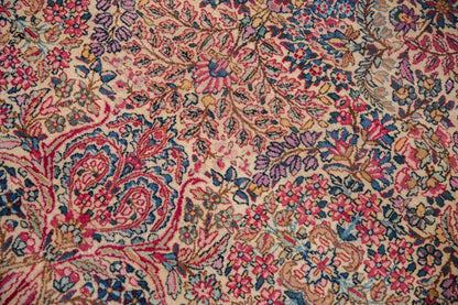 11.5x19.5 Vintage Lavar Kerman Carpet