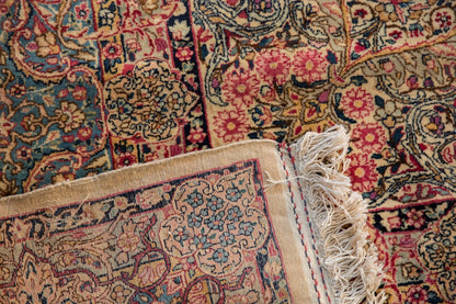 11.5x19.5 Vintage Lavar Kerman Carpet