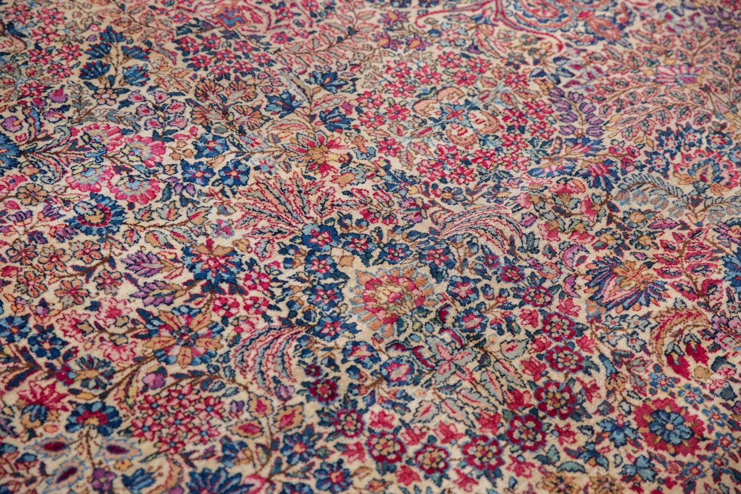 11.5x19.5 Vintage Lavar Kerman Carpet