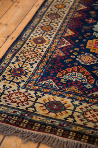 5.5x6.5 Vintage Indian Shiraz Design Carpet