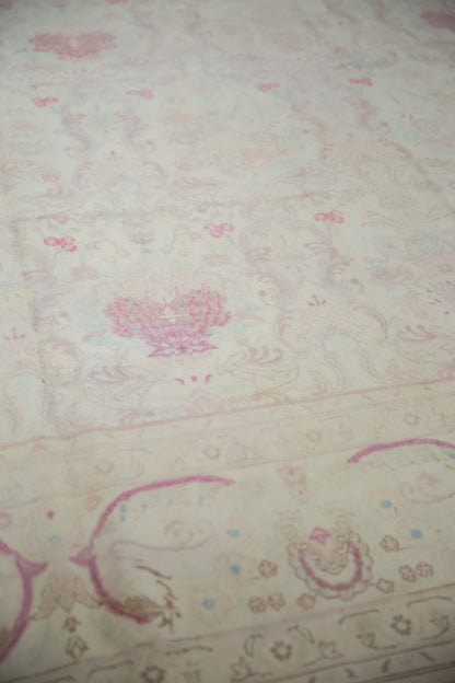 10x14 Vintage Distressed Bulgarian Kerman Design Carpet